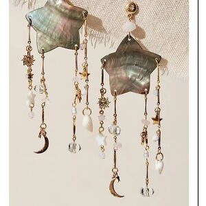 Free people light in the sky earrings